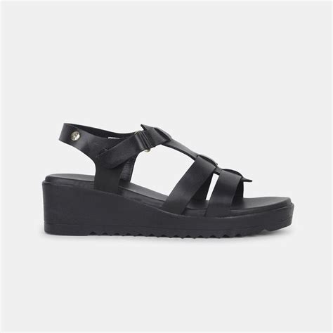 Hush Puppies Black Heel Sandals For Women | Bata