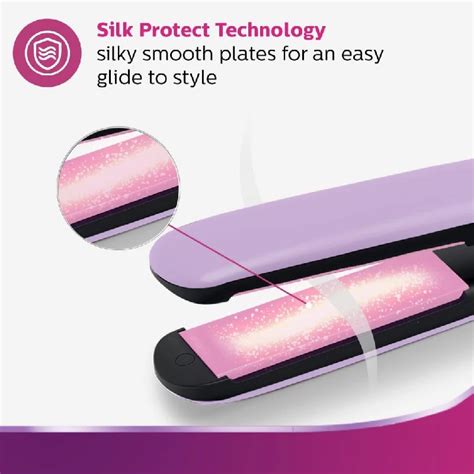 Philips Straightener with SilkProtect Technology. Straighten & Curl ...