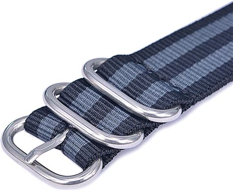 Buy RICCIDROZ Military Ballistic Nylon Nato Style Straps-5 Rings,Choose ...