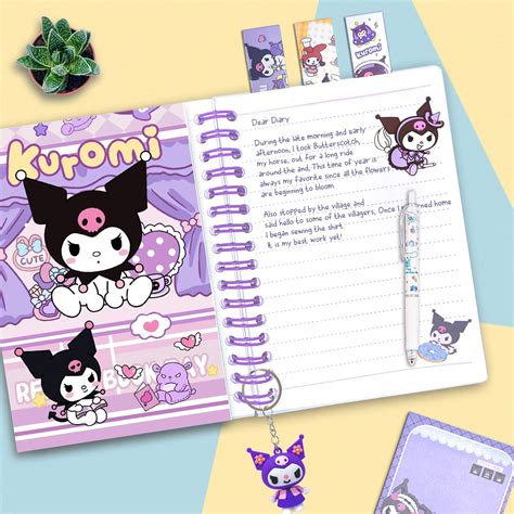 Jachneon Kuromi School Supplies, Kawaii Kuromi School India | Ubuy