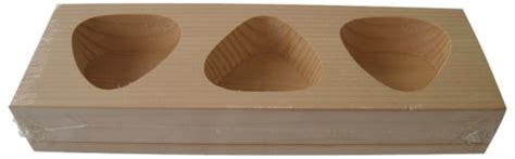 3-cavity Hoshino pressed sushi rice ball type device (Japan import ...