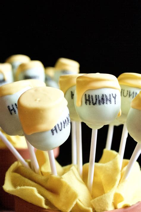 Winnie the Pooh Honeypot Cake Pops — Poetry & Pies