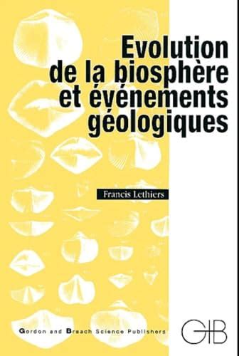 Buy Evolution De La Biosphere Et Evenements Geologiques Book Online at ...