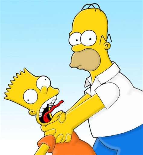 Homer Strangling Bart Wallpapers - Wallpaper Cave