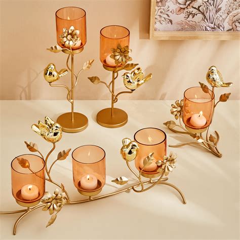 Buy Wables Triumph Glass Multi T-Light Holder from Home Centre at just ...