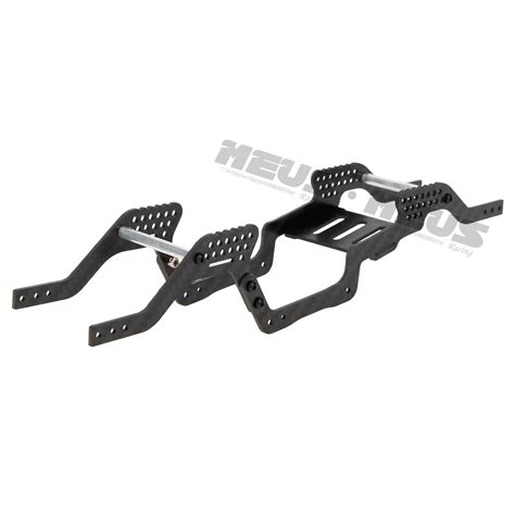 Meus Racing TRX4M Carbon Fiber LCG Chassis Frame Girder for TRAXXAS 1/