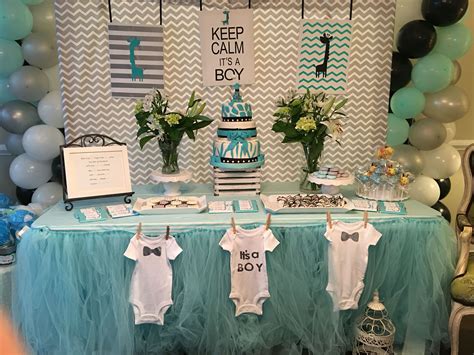 Yellow Boy Baby Shower Theme