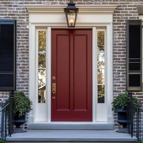 Bold and Beautiful: Red Front Door Ideas for Every Style | FH