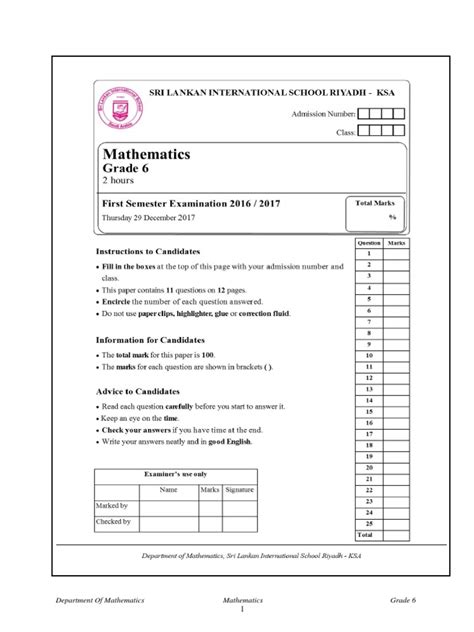 Image result for Grad 6Math Amark