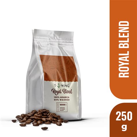 T-S-WING ROYAL Blend Coffee Beans | 100% Pure Arabica Beans for Instan ...