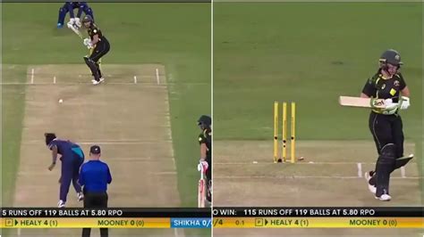 WATCH: From sixth stump to off stump: Shikha Pandey’s incredible ...