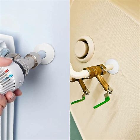 Plastic Radiator Rosettes, Tianher 30 Pieces Radiator Rosette Pipe ...