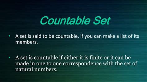 Image result for Countable Sets Math