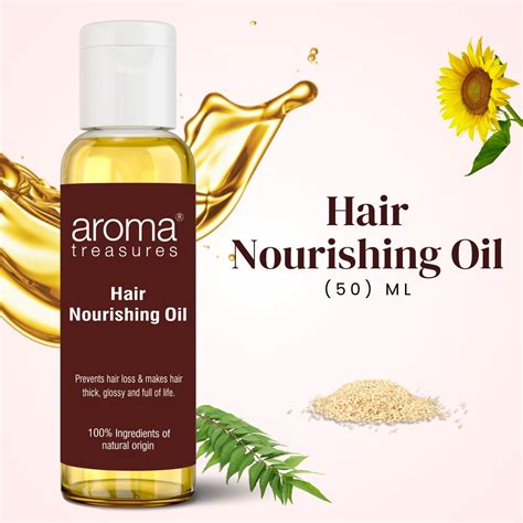 Hair Nourishing Oil (50ml)-Aroma Treasures – AromaTreasures.com