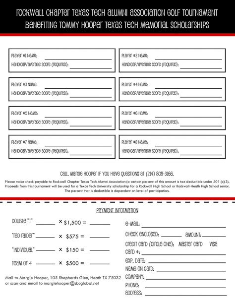 Rockwall Red Raiders to host 12th Annual Memorial Golf Tourney ...