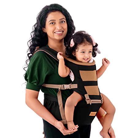 LuvLap Royal Hip Seat Baby Carrier with 4 Carry Positions, Baby Carrier ...