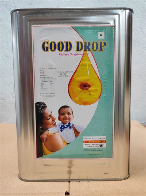 GOOD DROP Refined Sunflower Oil, Nature's Finest Oil | Nutrient Rich ...