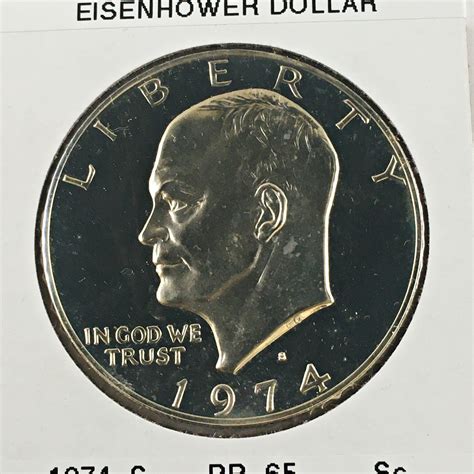 1974-S Proof Silver Eisenhower Dollar*Deep Cameo | Property Room