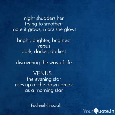 night shudders her tryin... | Quotes & Writings by Juhi G | YourQuote