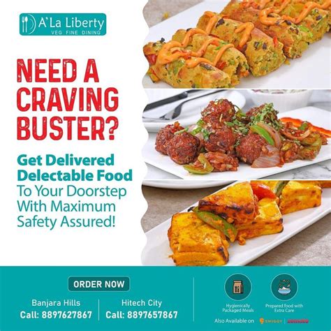 Menu at Ala Liberty Veg dining, Hyderabad, 3rd Floor