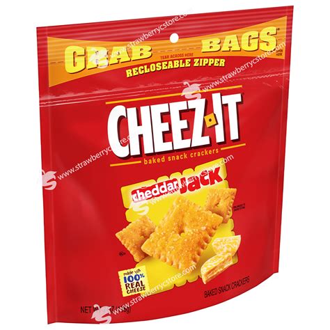 Bánh Cracker Giòn Phô Mai Cheez-It Cheddar Jack Snack Crackers Grab ...