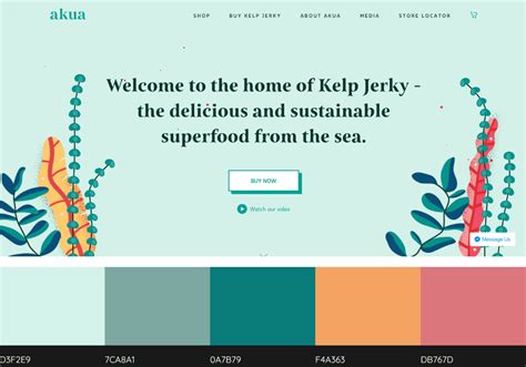 Green Website Color Schemes 的图像结果