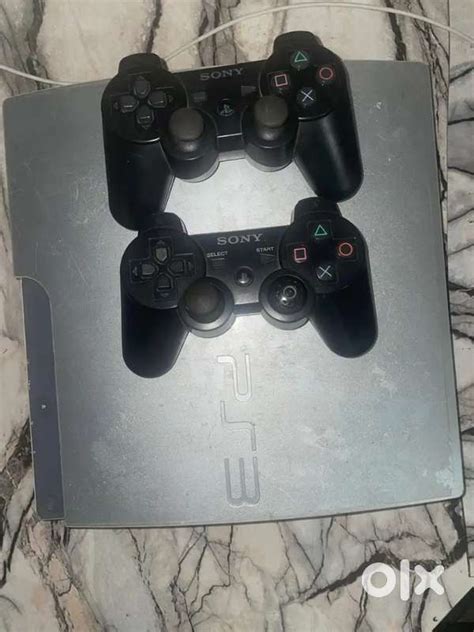 PS3 disk adition (512gb)silver+2 dualshock controller+all cable - Games ...