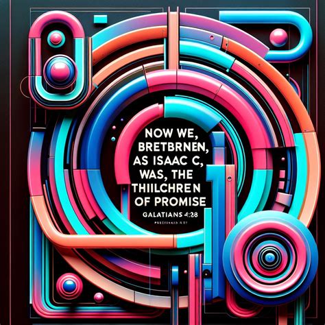 What does Galatians 4:28 mean? | Bible Art