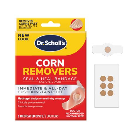 Dr. Scholl's Corn Removers Seal & Heal Bandage with Hydrogel Technology ...