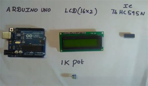 Image result for Arduino Connection to LCD with Multi Buttons