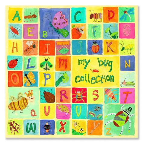 Oopsy Daisy My Bug Collection Stretched Canvas Wall Art by Amy Schimler ...