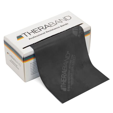 Buy THERABAND Resistance Bands, 6 Yard Roll Professional Latex Elastic ...