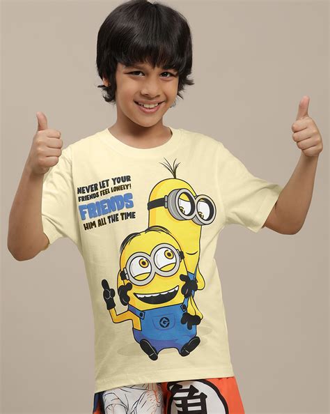 Minions Regular Fit Tshirt For Boys – Kidsville