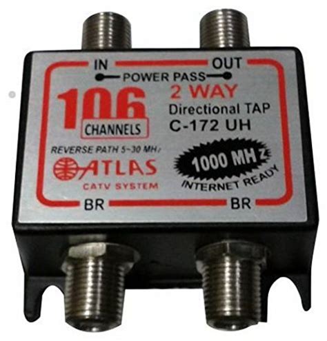 Atlas Cable TV 2 Way Tap Off : Amazon.in: Electronics