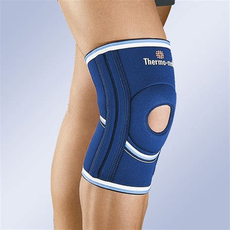 NEOPRENE KNEE SUPPORT WITH FLEXIBLE LATERAL STABILISERS | Orliman