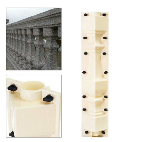 Buy YUNRUS 2X 70cm Plastic Balustrades Mold Casting Moulds for Concrete ...