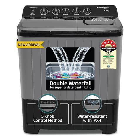 Voltas Beko, A Tata Product 9 Kg 5 Star Semi-Automatic Top Loading ...
