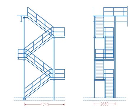 钢结构楼梯-华建工艺学会