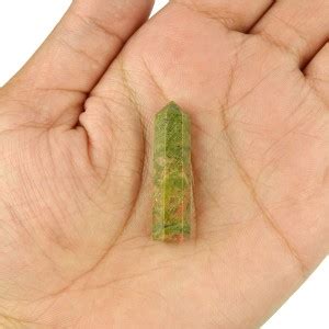 REIKI CRYSTAL PRODUCTS Unakite Pencil Natural Crystal Pencil Reiki ...