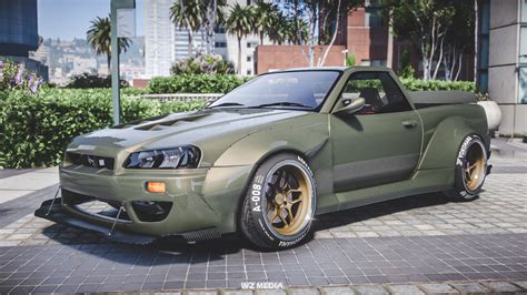 Nissan Skyline R34 UTE Rocket Bunny Pickup
