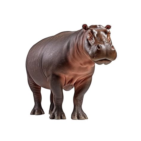 AI generated Hippopotamus clip art 40193878 PNG