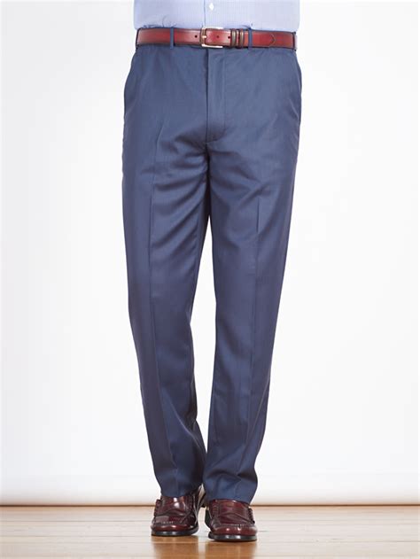 Men's Wool Trousers & Wool Flannel Trousers | Peter Christian