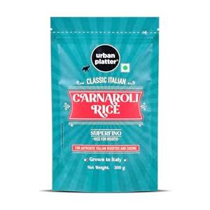 Urban Platter Classic Italian Carnaroli Rice, 300 Grams (Medium Grain ...