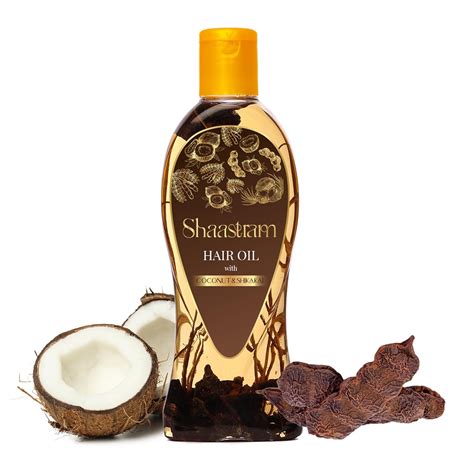 Shaastram Coconut Shikakai Herbal Hair Oil with Sesame, Brahmi ...