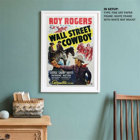 Wall Street Cowboy Old Movie Poster: Buy Movie Posters Online – Dessine Art