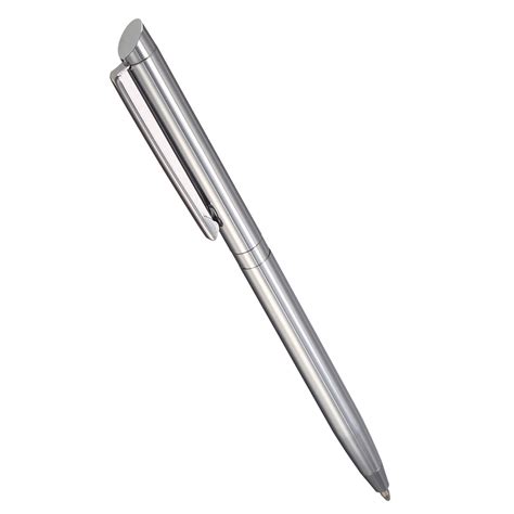 Pen rotating metal ballpoint stainless steel ball pen steel pen ...