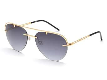 Buy IDEE Unisex Rimless UV Protected Aviator Sunglasses at Amazon.in