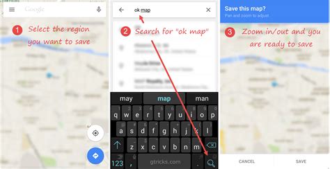 Better Way to Save Offline Google Maps in Android