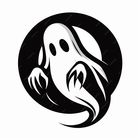 Ghost logo illustration | Premium AI-generated vector