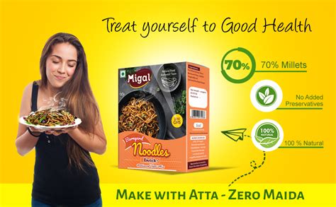 Migal Multi Millet Noodles | Multigrain Noodles | Healthy Noodles Pack ...